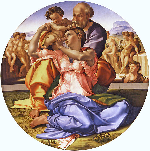File:Michelangelo- Tondo Doni - tone corrected.jpg